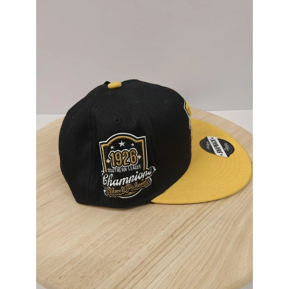 Headgear Classics New Orleans Black Pelicans 1926 Youth Snapback Hat Black Gold